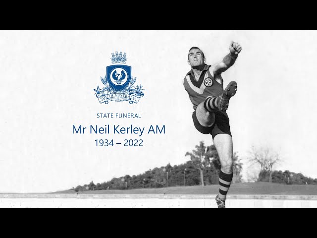 State Funeral - Mr Neil Kerley AM