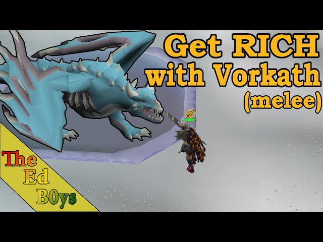 MELEE Get RICH w/ Vorkath Guide | OSRS Poor to Rich Vorkath Guide