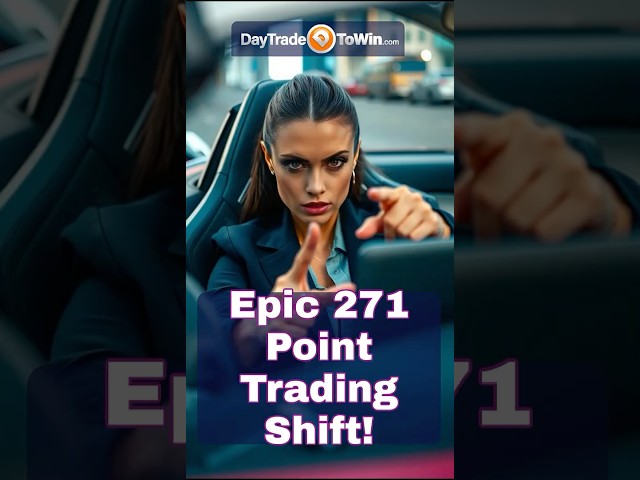 Epic 271 Point Trading Shift! #ninjatrader #tradingadvice #forex