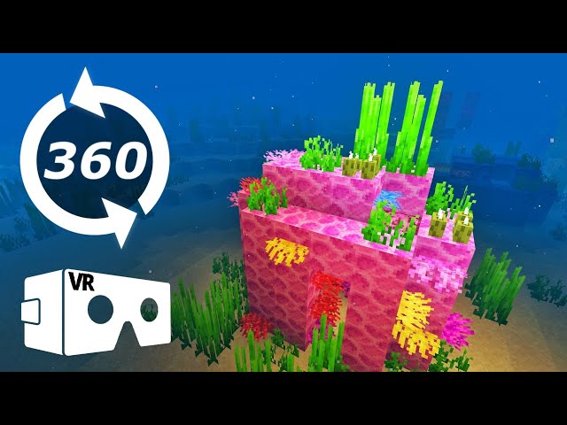 🌊 360 VR video Great Barrier Reef Australia Underwater Snorkeling Virtual Reality in Minecraft