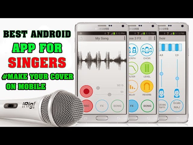 How to Cover a Song Professionally With Mobile Phone | Best Android App for Cover Song