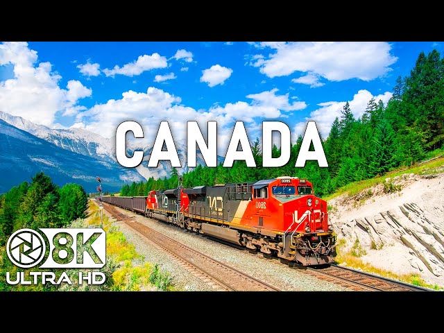 WONDERS OF CANADA • The Most Incredible Places to Visit in Canada • 8K Video Ultra HD