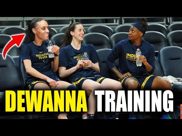 DeWanna Bonner Training With Caitlin Clark ! BAD Reaction - Fever Tension Erupts