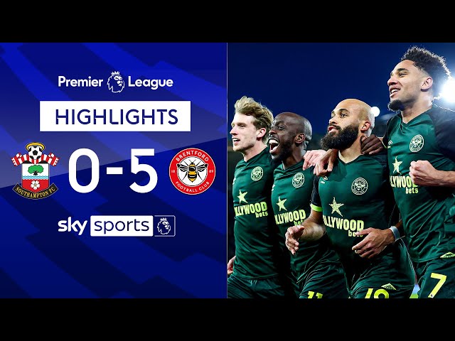 Bees SMASH Saints to secure first win on the road! 🔥 | Southampton 0-5 Brentford | EPL Highlights