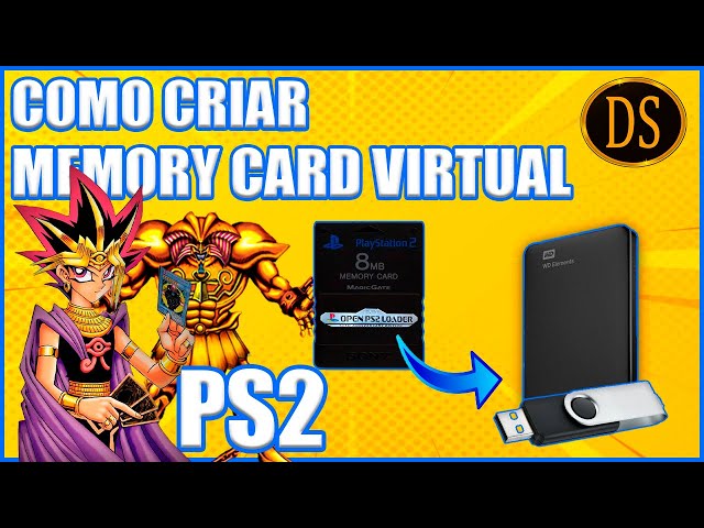 COMO CRIAR MEMORY CARD VIRTUAL PS2