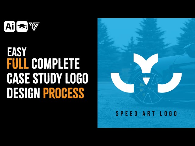 🔥 How to Design a Logo from Scratch | Adobe Illustrator Case Study