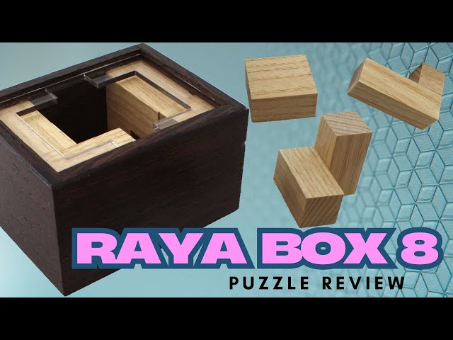 The Raya No. 8 Puzzle Combines Elegance and Challenge! #review