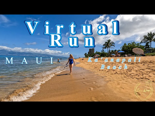 Virtual Running Videos MAUI Treadmill 4K | Virtual Run Jogging Scenery