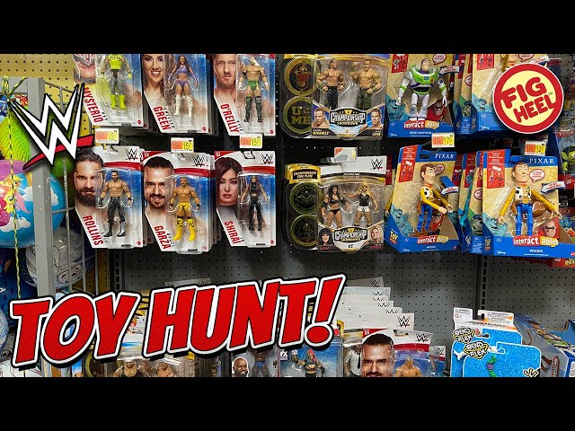 Toy Hunt for WWE Elite Action Figures, Ultimates, Neca, Marvel, DC, GI Joe, AEW & MORE!