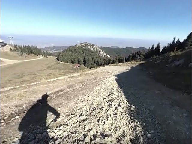 MB - Postavarul - Brasov - Poiana Brasov cu bicicleta (4K - 360 grade)