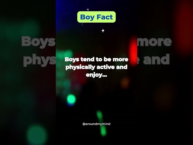 Boy Facts, did you know that...? Comment below 👇