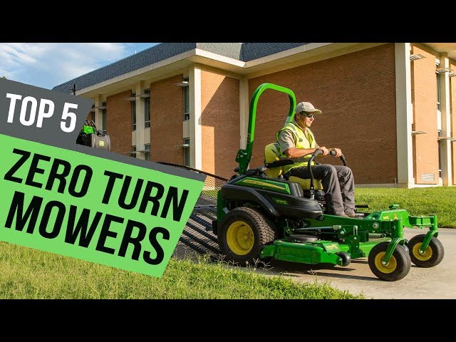 5 Best  Zero Turn Mowers Reviews