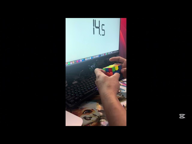 (7 month cubing progress) 23:97 CFOP