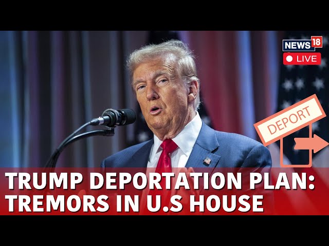 Trump's Mass Deportation Plan Stuns US Senators | Trump News Live | US News  | News18 Live | N18G