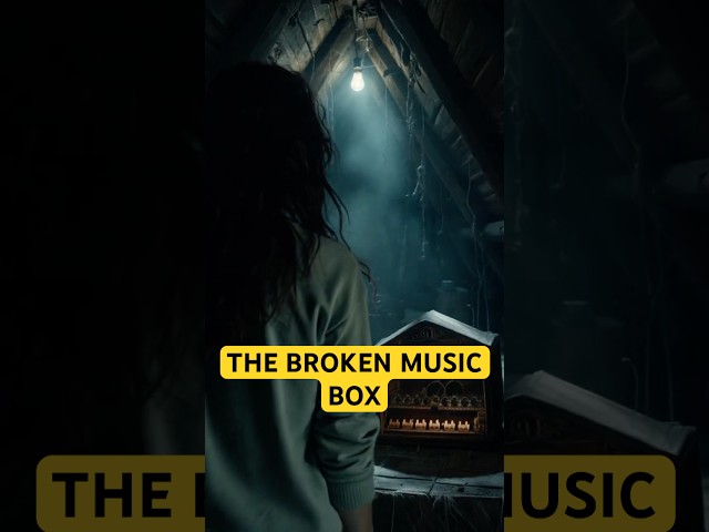 The Broken Music Box: A 1-Minute Horror Short #horrorshorts