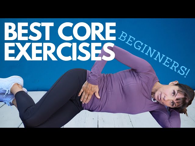 The 4 BEST Core Exercises for Beginners - PHYSIOTHERAPY for Core Strength & Recovery