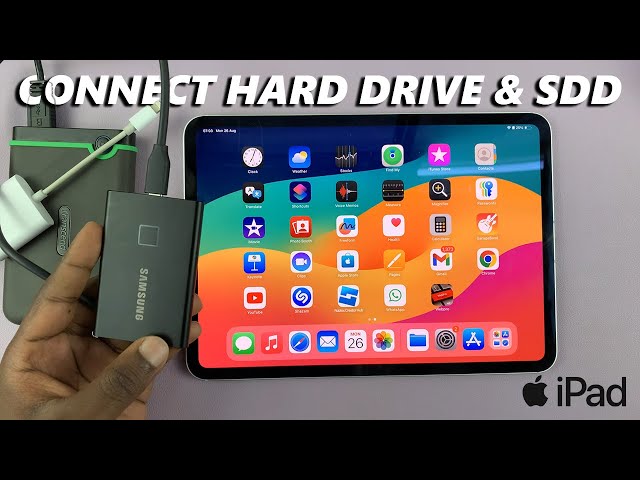 How To Connect External Hard Drive / SSD To iPad