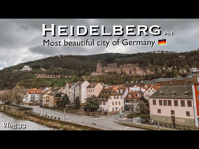 One of the most beautiful city of Germany - Heidelberg | Vlog 33 #travelvlog #germany #heidelberg