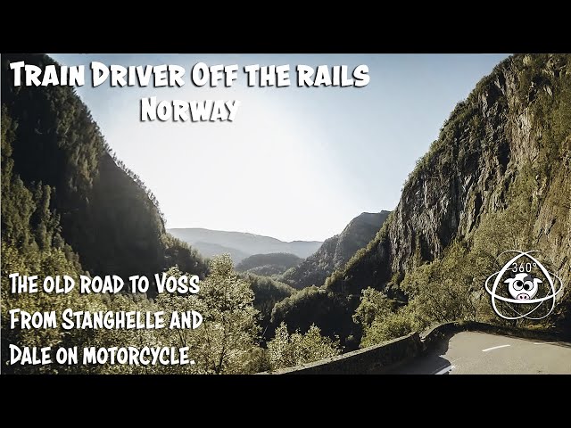 TRAIN DRIVER OFF THE RAILS: Motorcycle trip on the old road to Voss