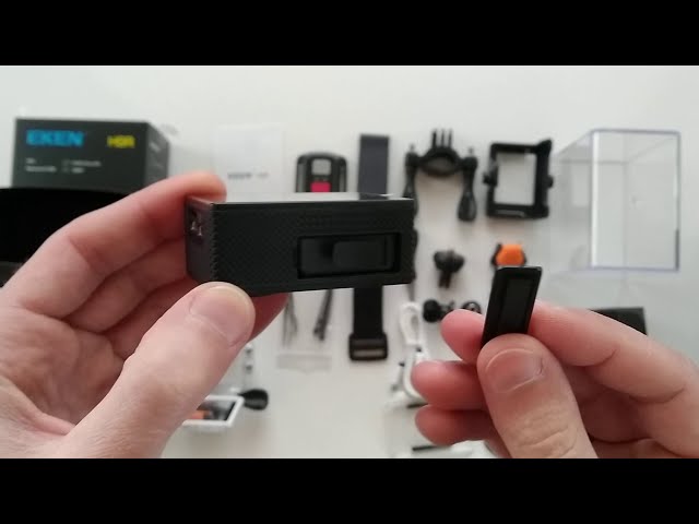 EKEN H9R Action Camera With Wireless Remote Unboxing