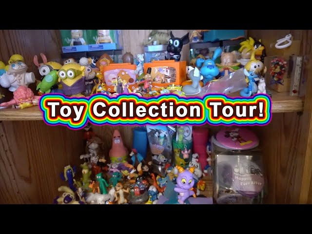 Toy Collection Tour! Retro/Vintage Collectibles Nickelodeon Disney Japan Capsule Toys Pokemon & More