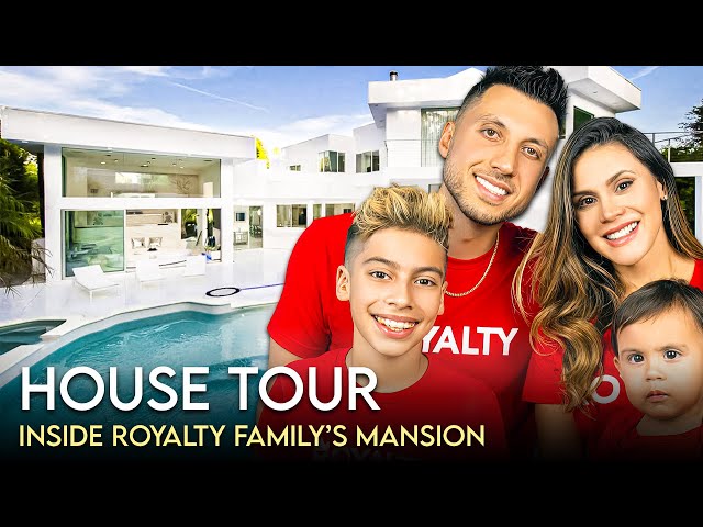 The Royalty Family | House Tour | Luxurious Hollywood Hills Mansion