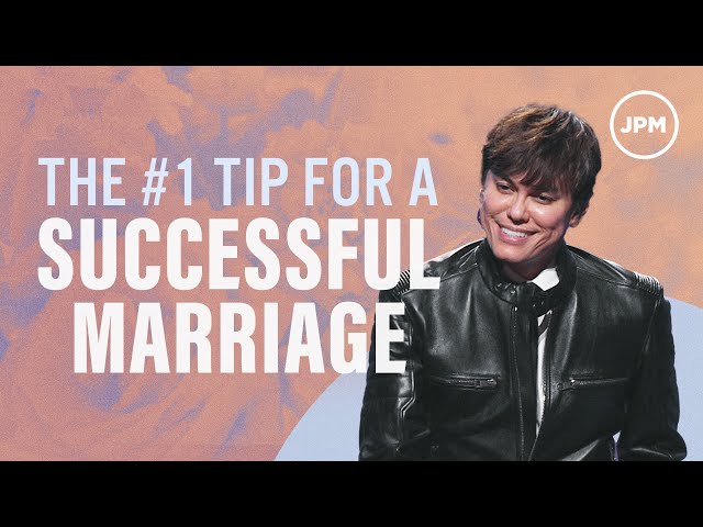 Building A Marriage That Lasts | Joseph Prince Ministries