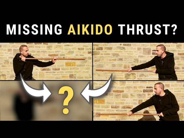 4 Types of thrust with a Jo (Staff)