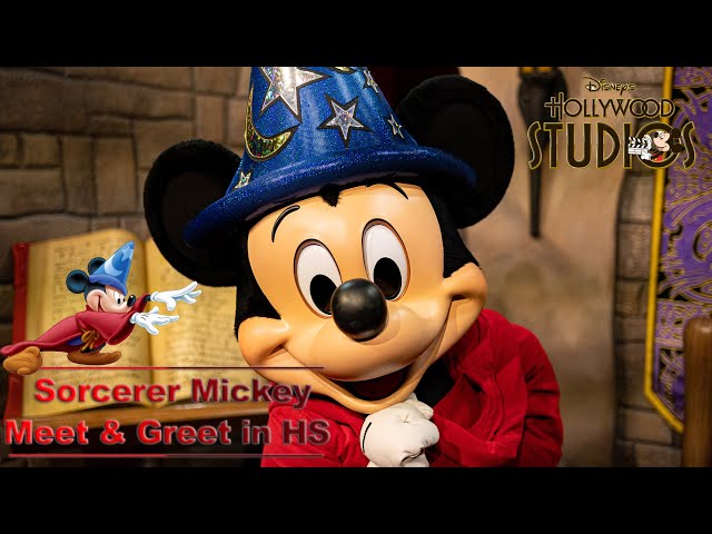 8K Sorcerer Mickey Meet & Greet in Disney's Hollywood Studios VR180 3D