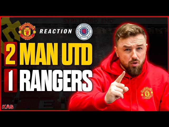 Blame AMORIM I Dare You! Garnacho Farewell? Player Ratings! Man Utd 2-1 Rangers Reaction