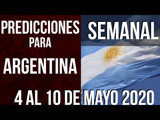 Argentina TSUNAMI? Predictions May 4 to 10, 2020 | JTarot