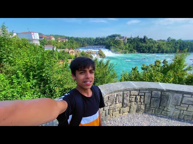 beautiful Waterfall views| Rheinfall Schaffhausen | levart official