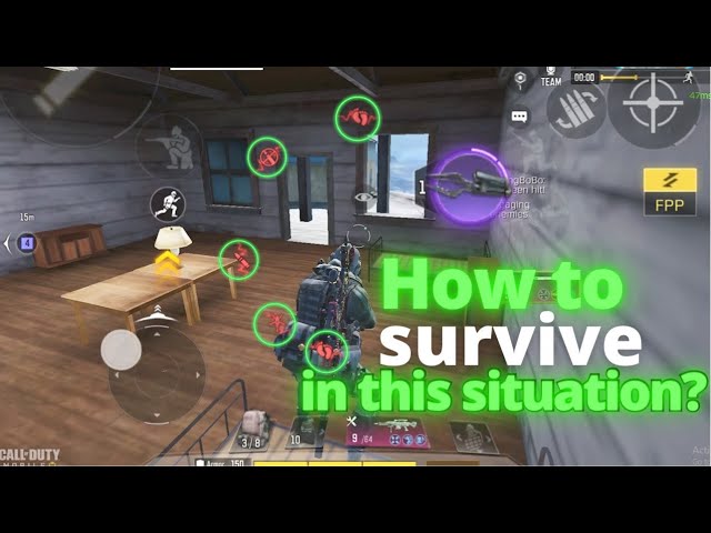 How to survive this - Call of Duty Mobile - Battle Royale - Tips & Tricks