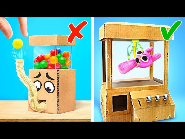 DIY Amazing Cardboard Gadgets *How to Save my Day!?*