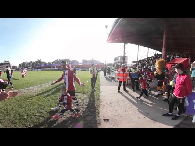 360 VIDEO | Exeter City v Stevenage: Teams enter the Park in 360 degrees | Exeter City Football Club