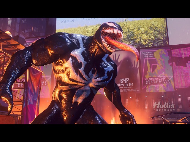 VENOM GOES WILD! Insane Marvel’s Spider-Man 2 Gameplay on PC – LOOKS CRAZY AWESOME!