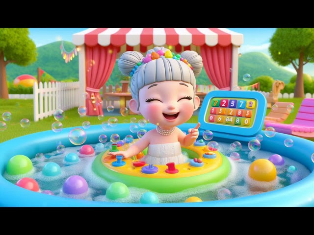 "Counting Giggles in the Bubble Pool – A Splashy Learning Adventure!"