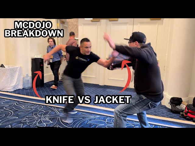 McDojo Breakdown: Pressure Testing the Slappy Shirt Knife Defense with @JaredWihongi