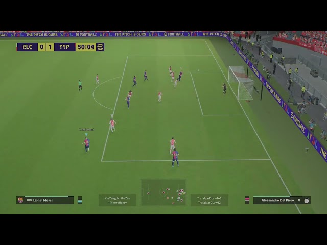 eFootball 2025 - Messi's Blitz Curler Finesse Shot