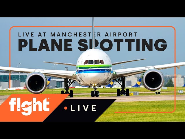 ♦️ LIVE Manchester Airport Plane Spotting - 07/09/24