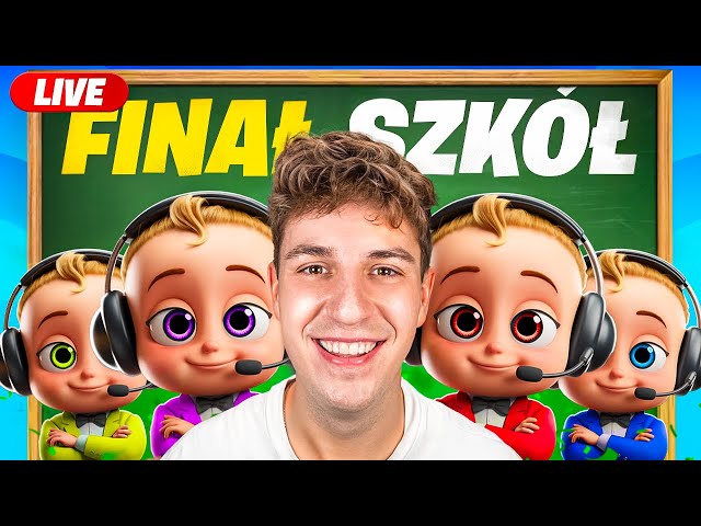 🔴 FINAŁ SZKOLNEGO TURNIEJU w FORTNITE *Predator Games*