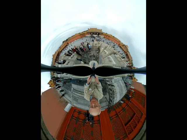 Tiny Planet view of Forbidden City 2017