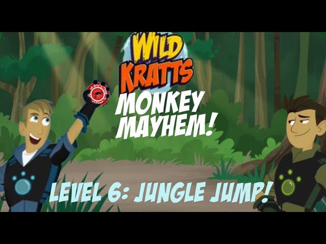 Wild Kratts Games: Monkey Mayhem: Level 6 - Jungle Jump! ||PBS Kids Games||