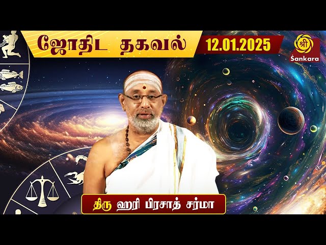 இன்றைய நாள் எப்படி இருக்கு | Hariprasad Sharma Indhanaal 12 01 2025