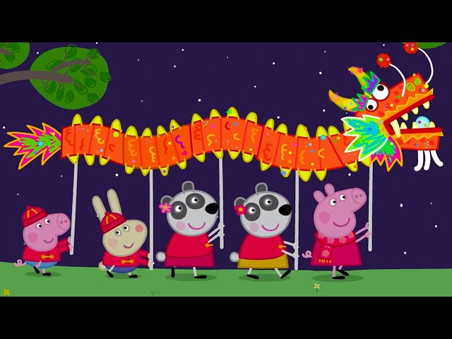 Celebrating Chinese New Year 🐲 | Peppa Pig Official Full Episodes