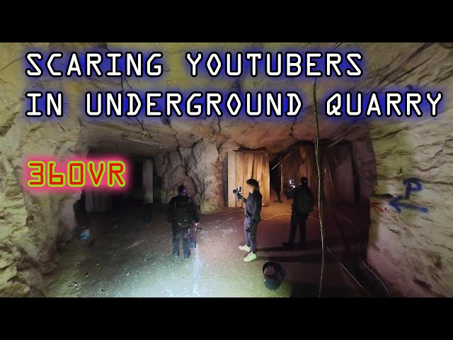 VR360 SCARING FAMOUS YOUTUBERS in Bethel Quarry