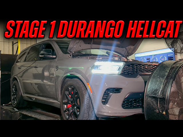 Dodge Durango Hellcat with Stage 1 Upgrade Package on Dyno at HHP Racing