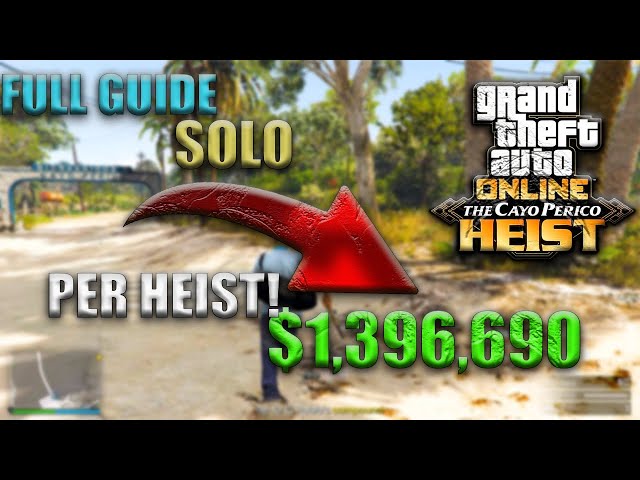 *SOLO* Cayo Perico Heist Guide For Beginners in GTA 5 Online! (Updated)  Start-to-Finish  Guide