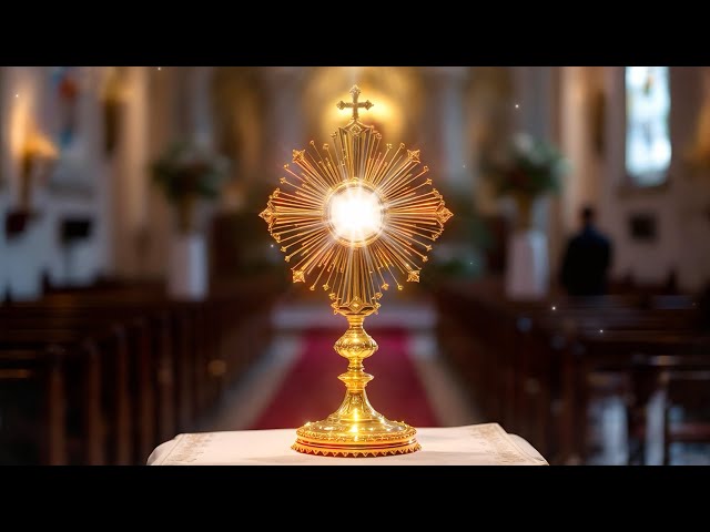 Eucharistic Adoration with Gregorian Chants Ambience | Healing and protection Chants 15-11