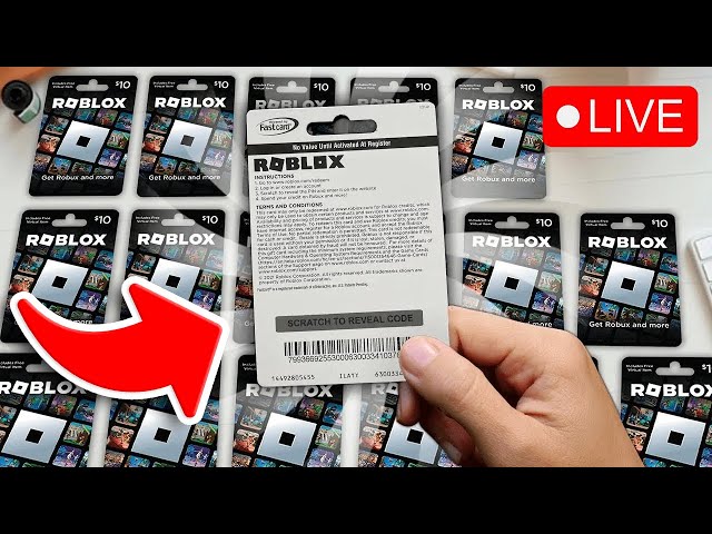 🔴 Giving 100 000 Robux To Everyone Live! (FREE ROBUX GIVEAWAY)